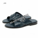 Шлепанцы Zilli из кожи крокодила BM7450477