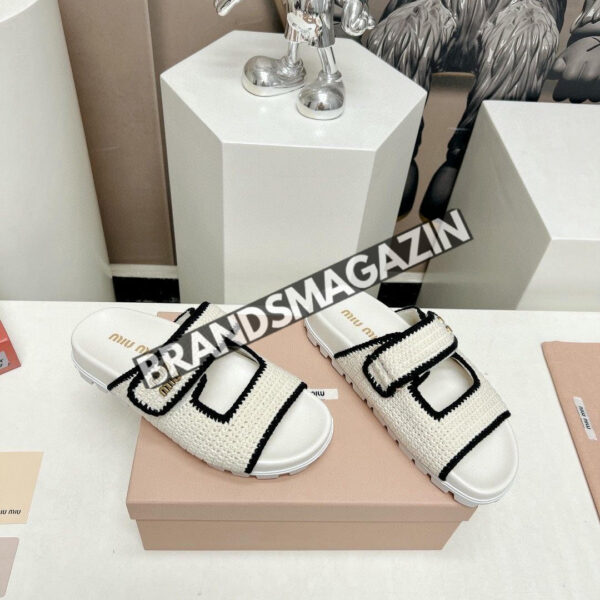 Шлепанцы MIU MIU BM71877977 3