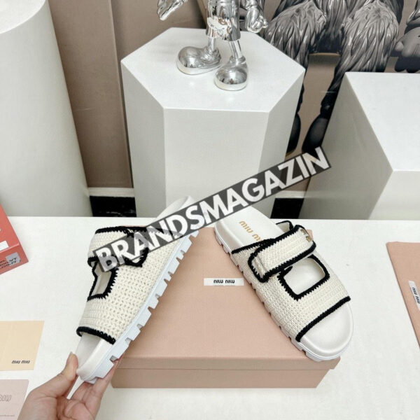 Шлепанцы MIU MIU BM71877977 5