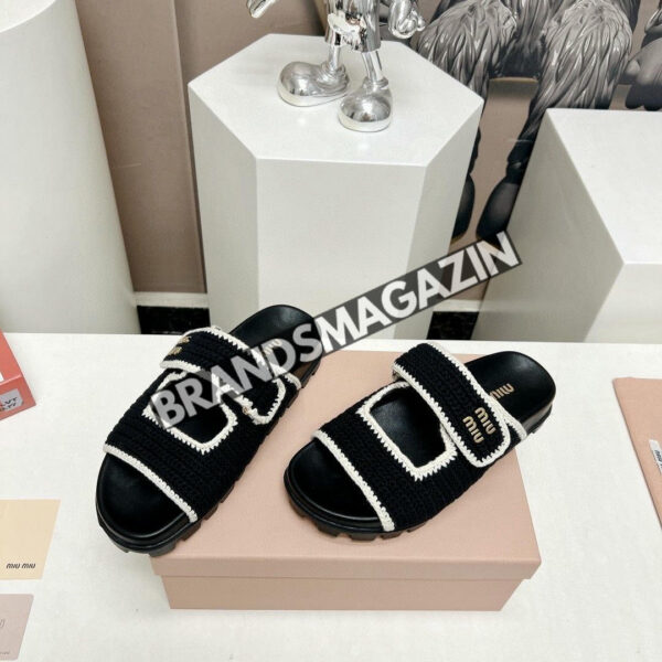 Шлепанцы MIU MIU BM71877977 8