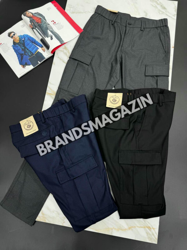Брюки-карго Tom Ford BM46705648077 4