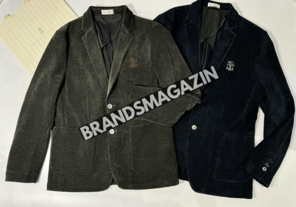 Вельветовый пиджак Brunello Cucinelli BM46107406577
