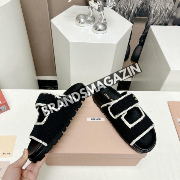 Шлепанцы MIU MIU BM71877977 9