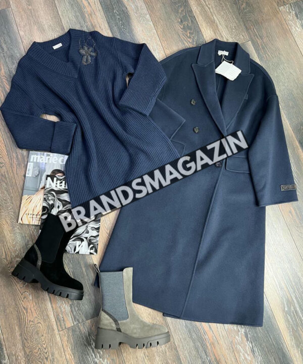 Пальто Brunello Cucinelli BM46567178577 Пальто Brunello Cucinelli BM46567178577