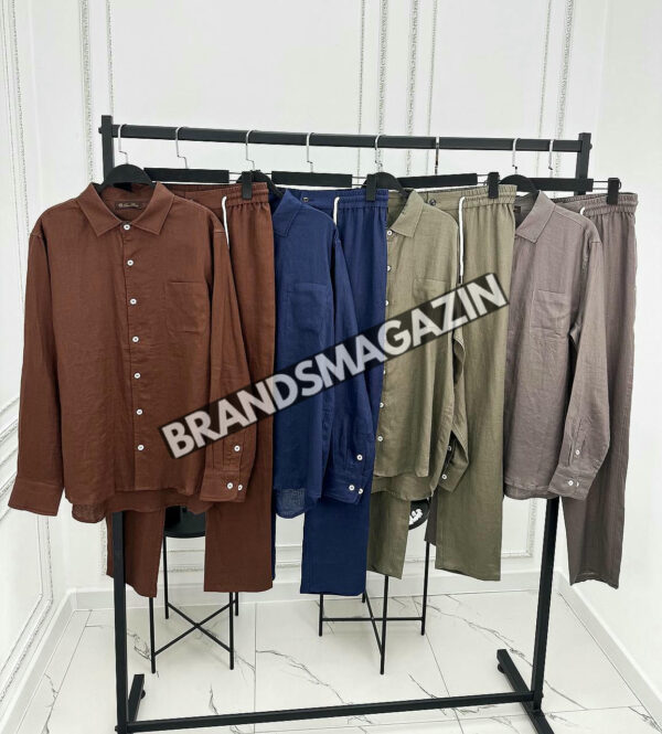 Льняной костюм Loro Piana BM71821777 10