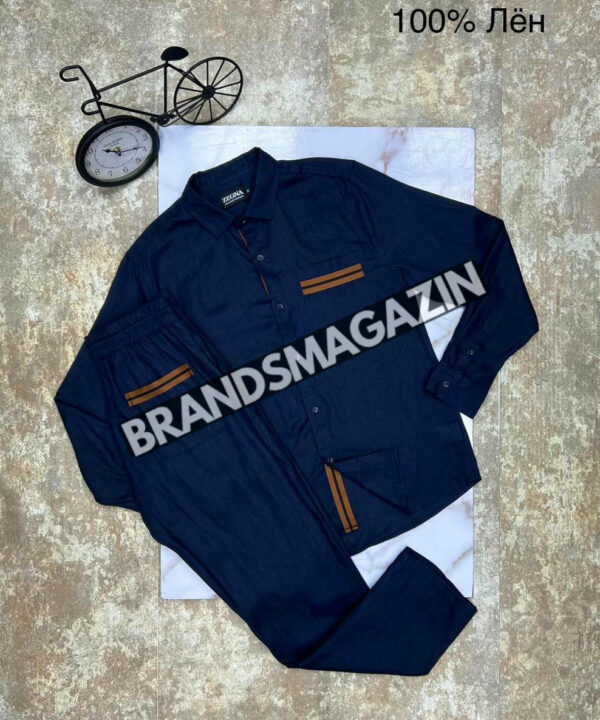 Льняной костюм Zegna BM71568977 Льняной костюм Zegna BM71568977