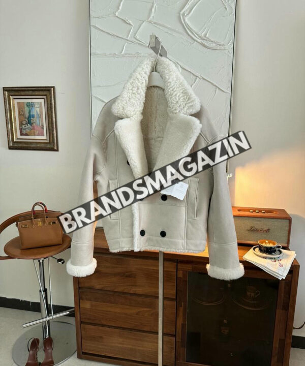 Двусторонняя дубленка Brunello Cucinelli BM46732434677 Двусторонняя дубленка Brunello Cucinelli BM46732434677