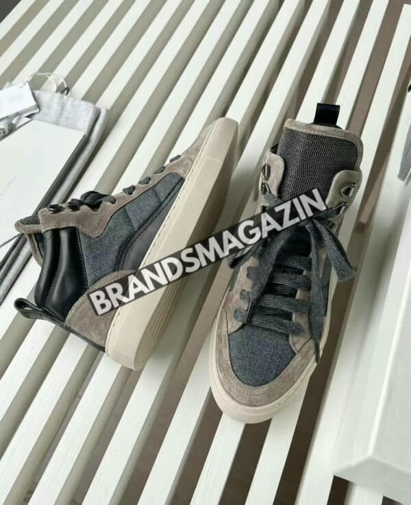 Кеды Brunello Cucinelli BM47475558877 6