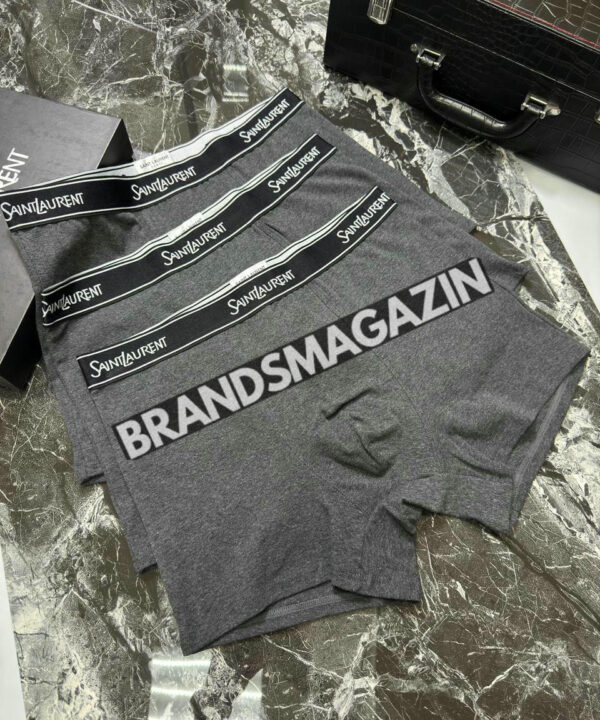 Комплект трусов боксеров Yves Saint Laurent BM46611578077 Комплект трусов боксеров Yves Saint Laurent BM46611578077