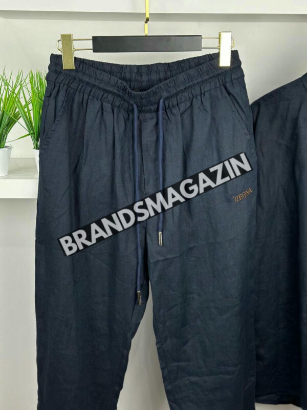 Льняной костюм Zegna BM71569477 2