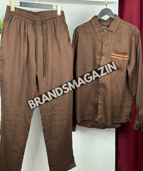 Льняной костюм Zegna BM71569577 Льняной костюм Zegna BM71569577