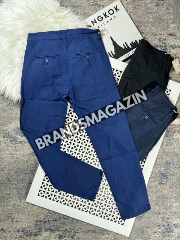 Льняные брюки Brioni BM70594377 2