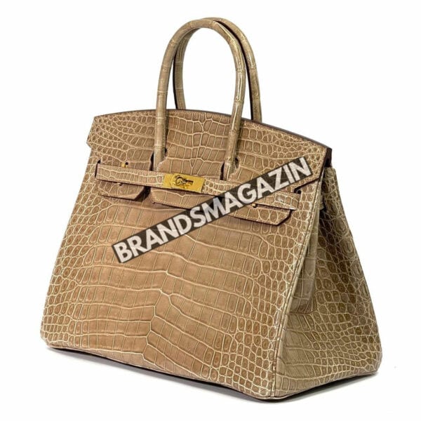 Сумка Hermes из кожи крокодила 35 см BM47058045677 3