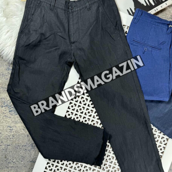 Льняные брюки Brioni BM70594477