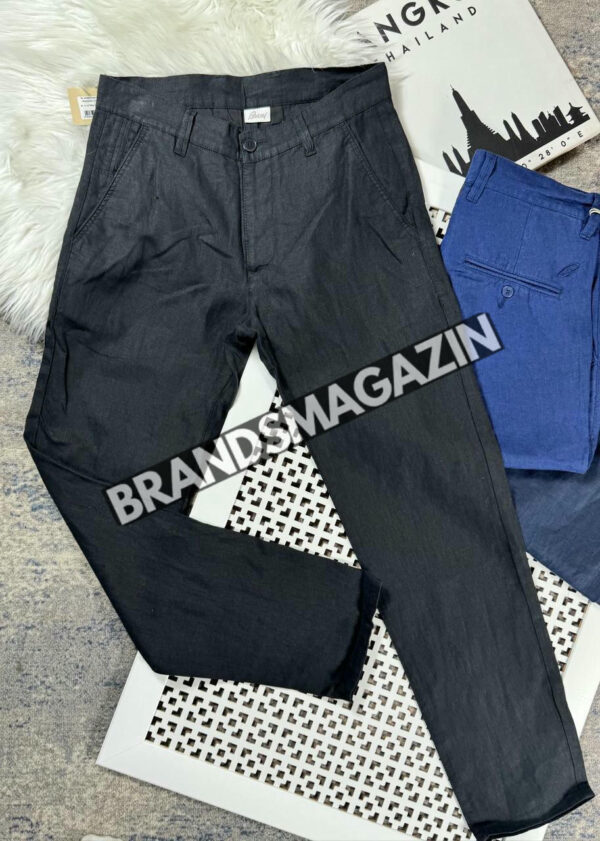 Льняные брюки Brioni BM70594477