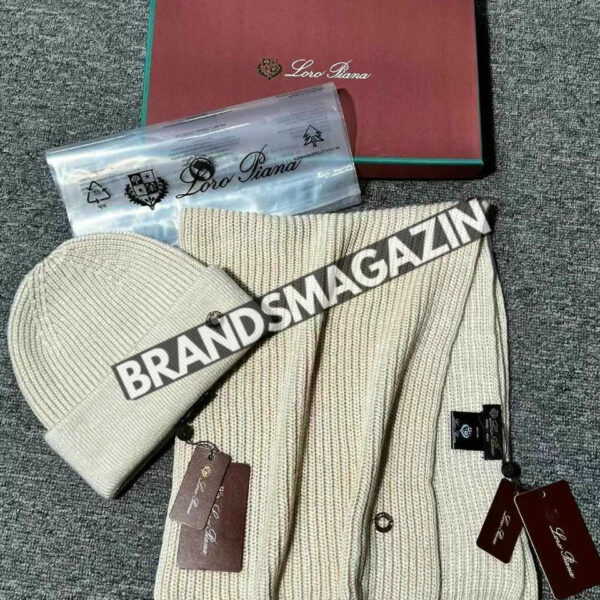 Комплект Loro Piana (шарф + шапка) BM46567650877