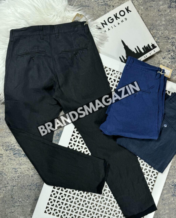 Льняные брюки Brioni BM70594477 2