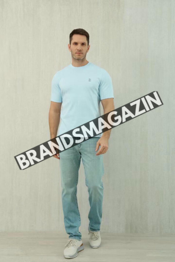 Футболка Brunello Cucinelli BM47624609177 3
