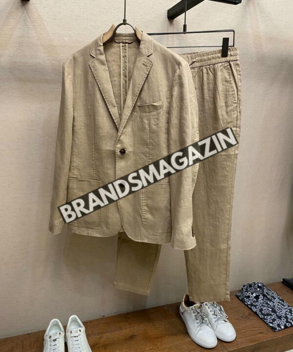 Льняной костюм Zegna BM71927277 Льняной костюм Zegna BM71927277