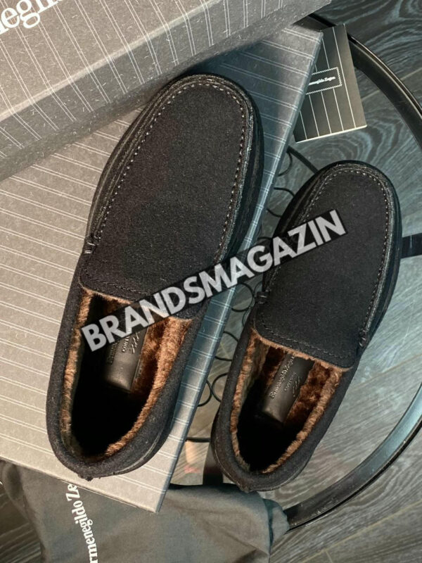 Слипоны Zegna BM68266177 4