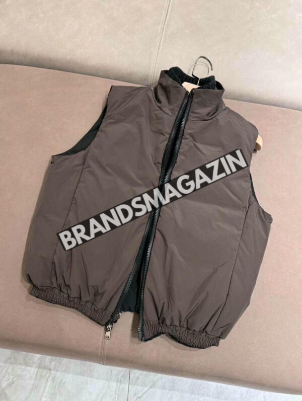 Двусторонний жилет Brunello Cucinelli BM45801072477