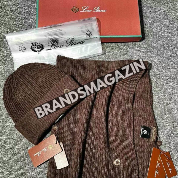 Комплект Loro Piana (шарф + шапка) BM46567670277