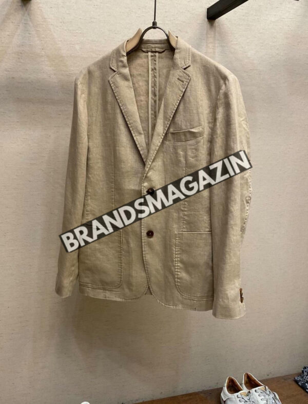 Льняной костюм Zegna BM71927277 2