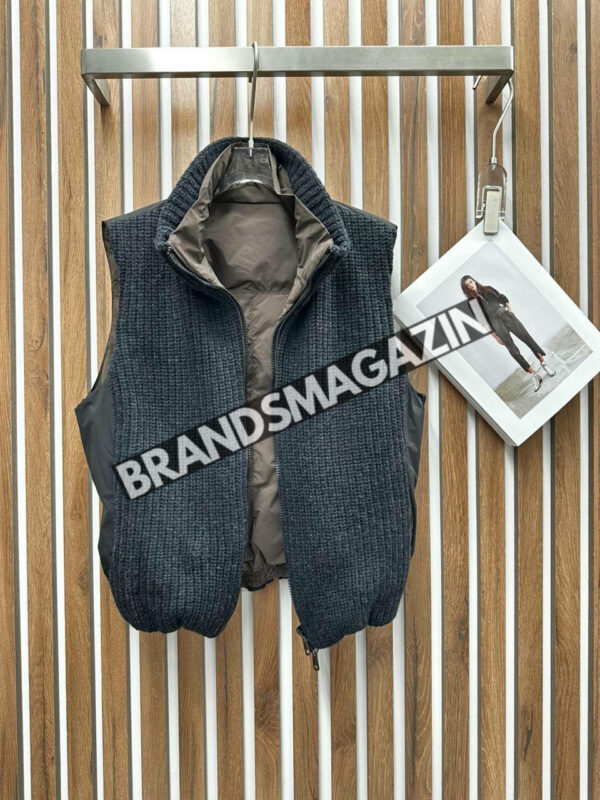 Двусторонний жилет Brunello Cucinelli BM45801072477 9