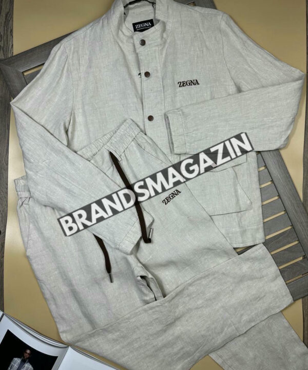 Льняной костюм Zegna BM72121377 Льняной костюм Zegna BM72121377