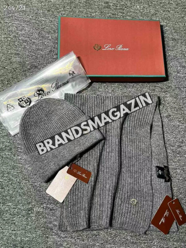 Комплект Loro Piana (шарф + шапка) BM46567685777