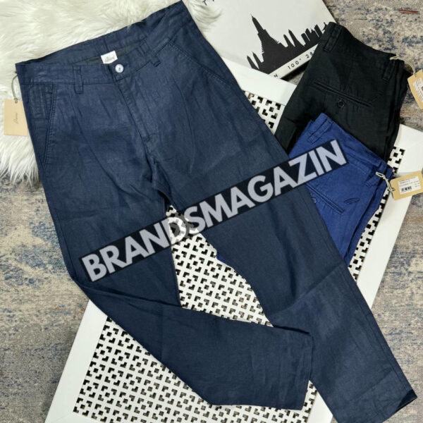 Льняные брюки Brioni BM70594277