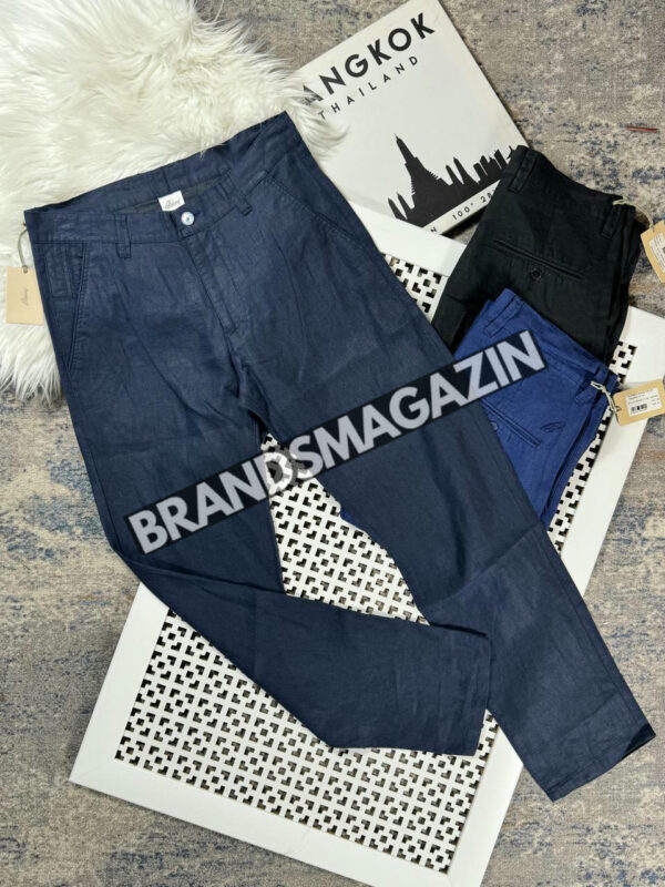 Льняные брюки Brioni BM70594277