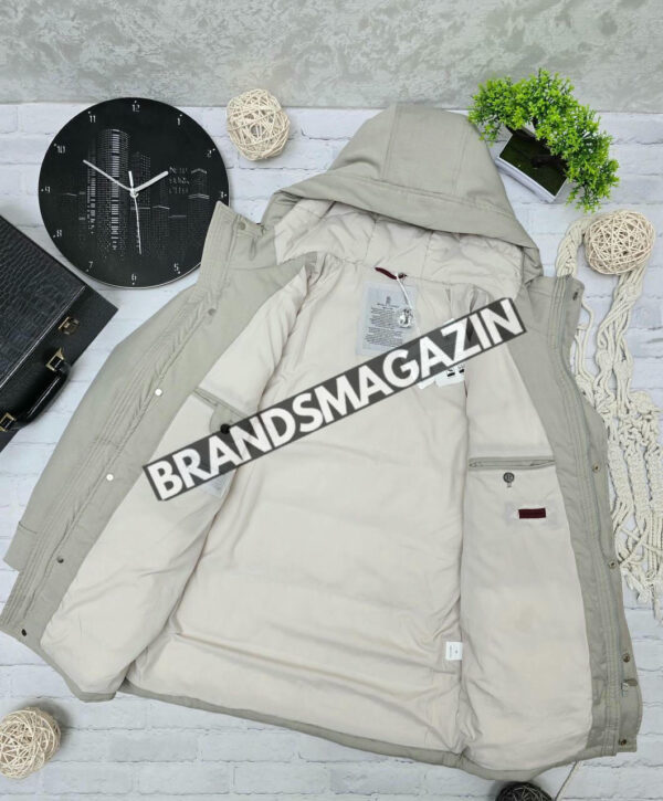 Пуховик Brunello Cucinelli BM46192657877 3