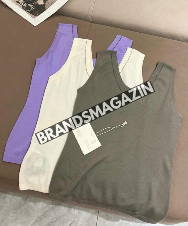 Майка Brunello Cucinelli BM70100077 Майка Brunello Cucinelli BM70100077