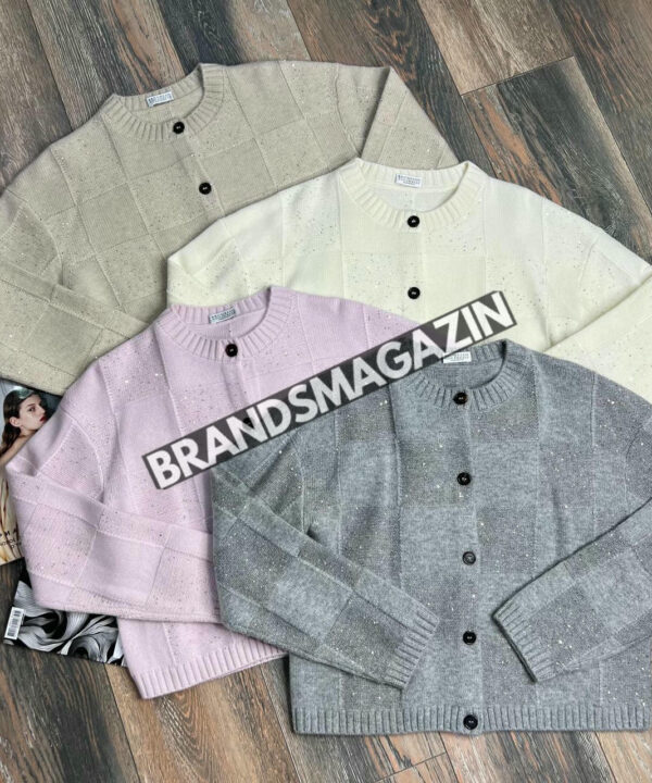 Кардиган Brunello Cucinelli BM47593594077 Кардиган Brunello Cucinelli BM47593594077