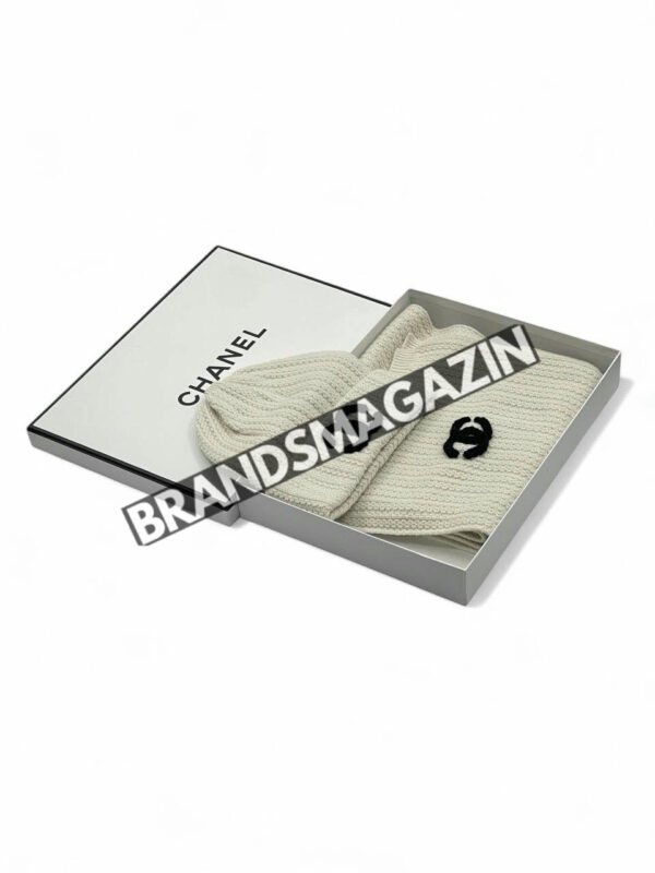Комплект Chanel (шапка + шарф) BM46639049077 3