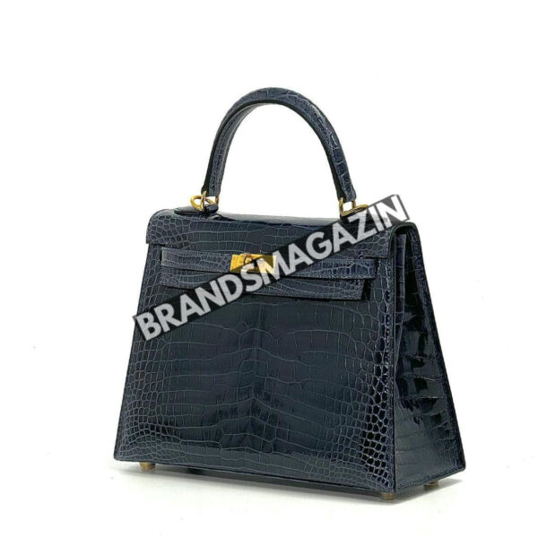 Сумка Hermes из кожи крокодила 25 см BM47058073177 3