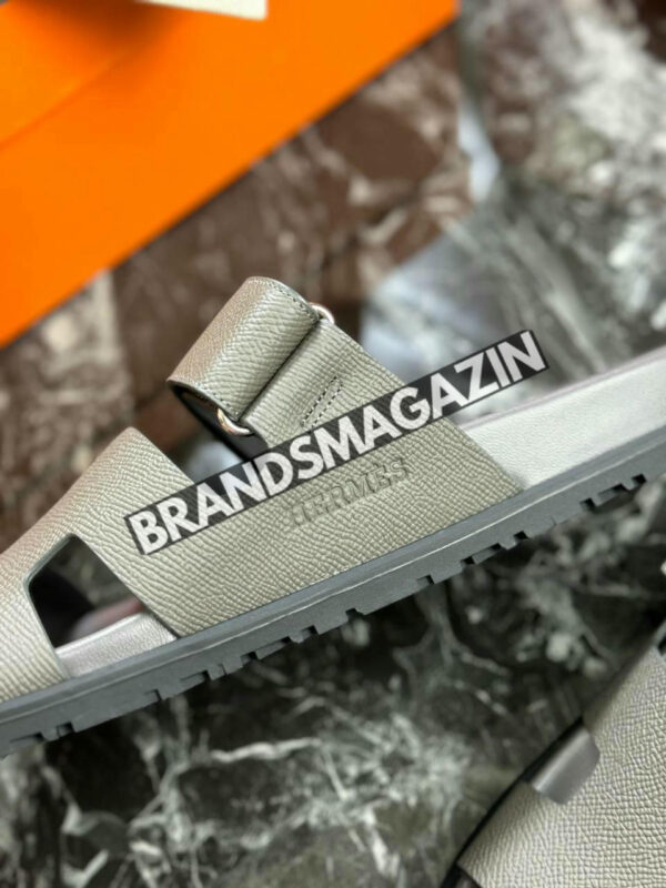 Шлепанцы Hermes BM47421452877 4