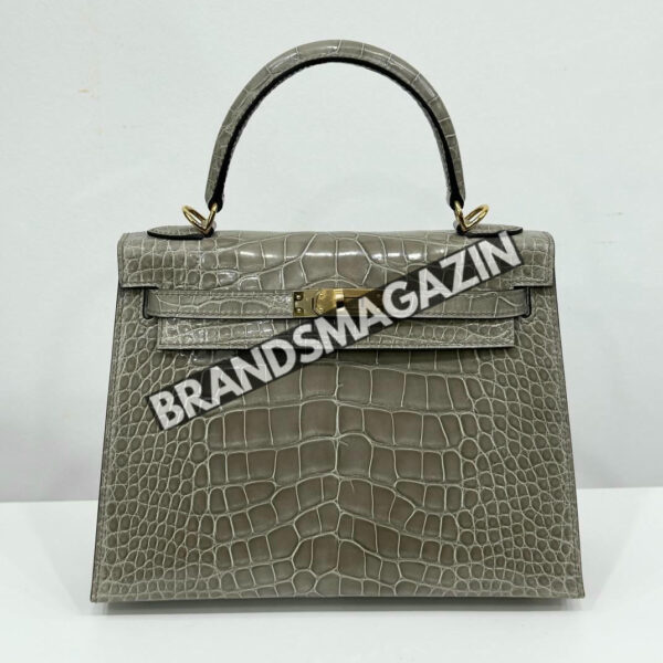Сумка Hermes из кожи крокодила 25 см BM46622532577