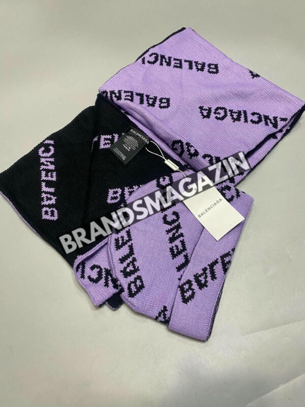 Комплект шапка и шарф Balenciaga BM46385177077
