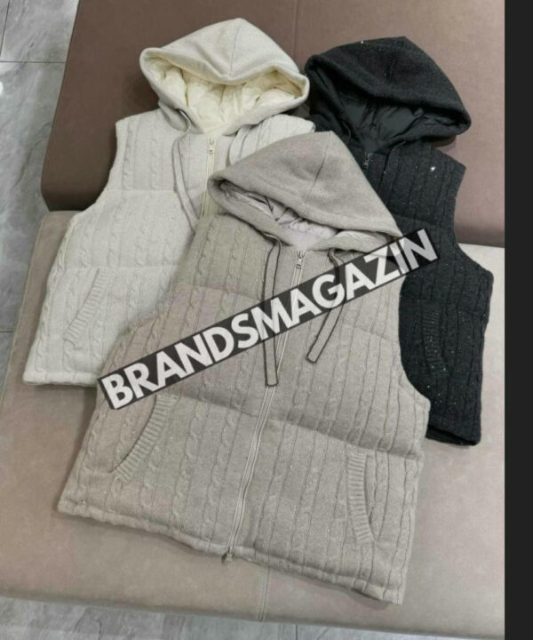 Жилет Brunello Cucinelli BM47367771577 Жилет Brunello Cucinelli BM47367771577