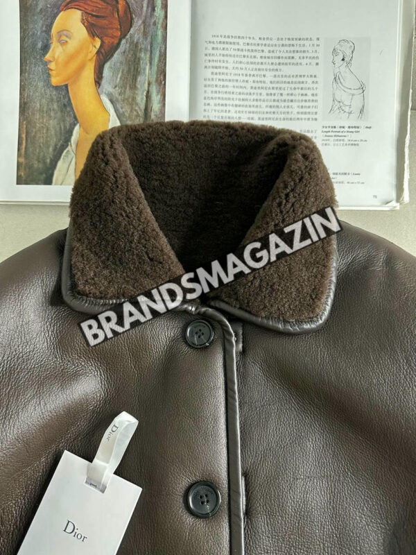 Дублёнка двухсторонняя Dior BM46465743677 5