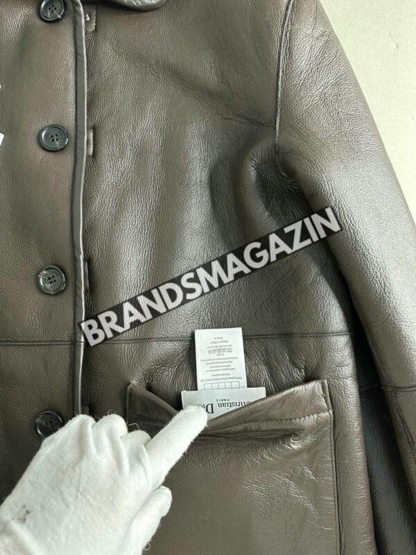 Дублёнка двухсторонняя Dior BM46465743677 9
