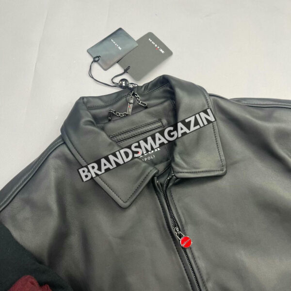 Кожаная куртка Kiton BM46465234777 2
