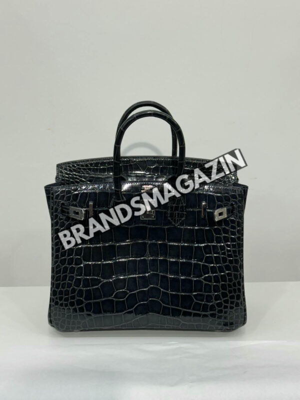 Сумка Hermes из кожи крокодила 25 см BM46622488577 2