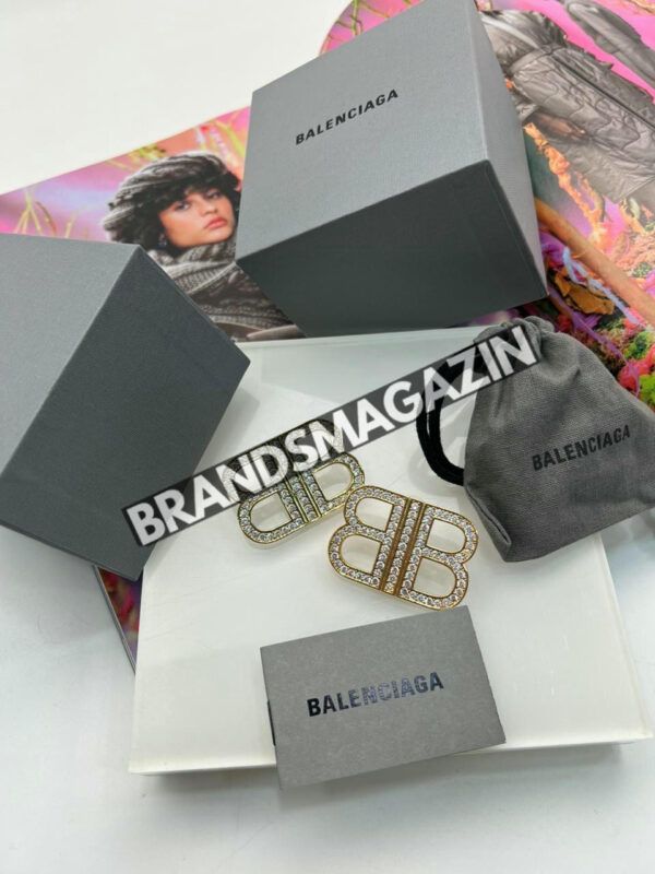 Серьги Balenciaga BM46878074077