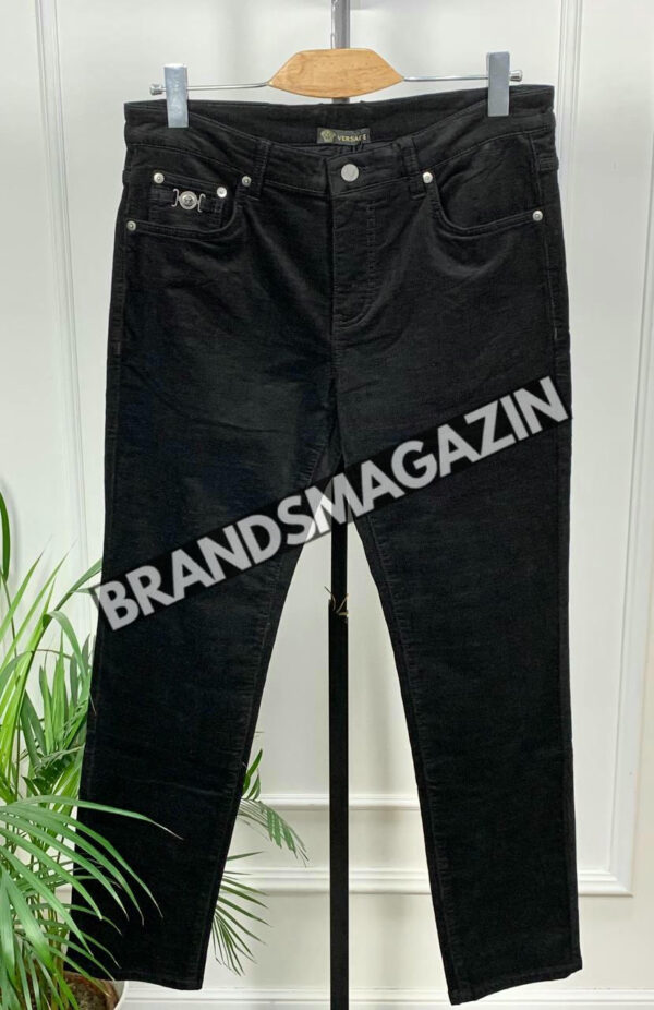 Вельветовые брюки Versace BM47217203077