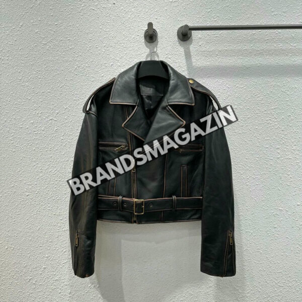 Кожаная куртка Prada BM45736719877