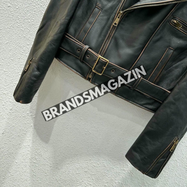 Кожаная куртка Prada BM45736719877 4