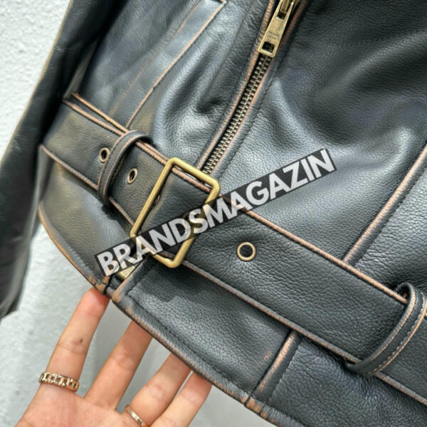 Кожаная куртка Prada BM45736719877 5